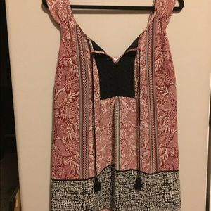Sheer Printed Tank